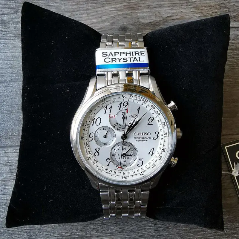 Seiko Neo Classic Chronograph Analog Men’s Watch- SPC251P1